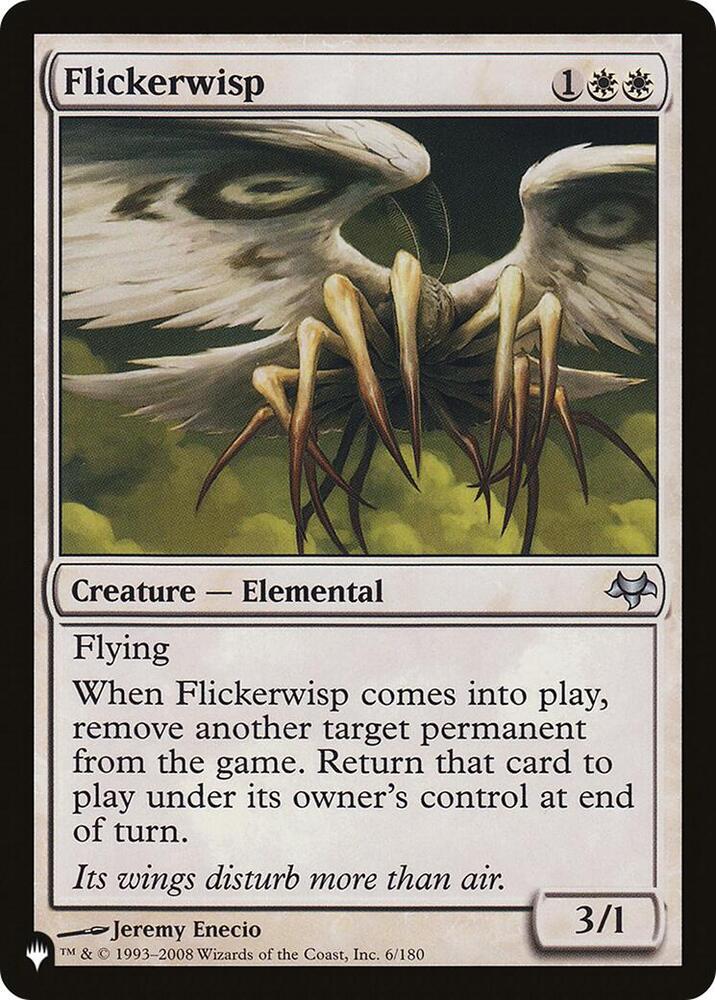 Flickerwisp [The List Reprints] 6/180