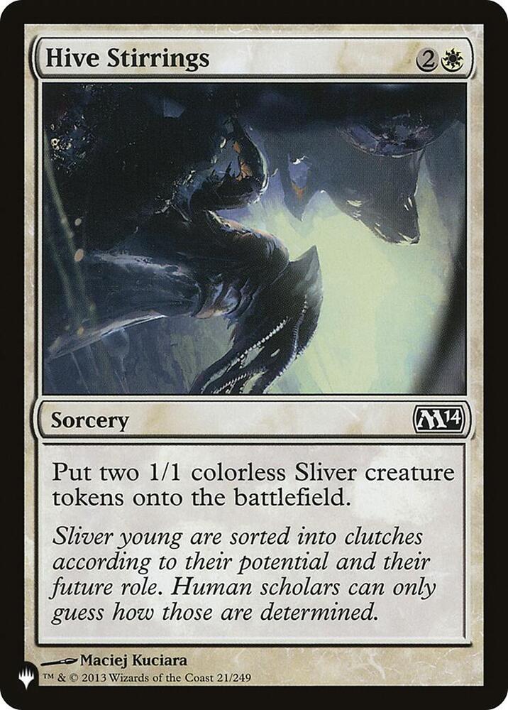 Hive Stirrings [The List Reprints] 21/249