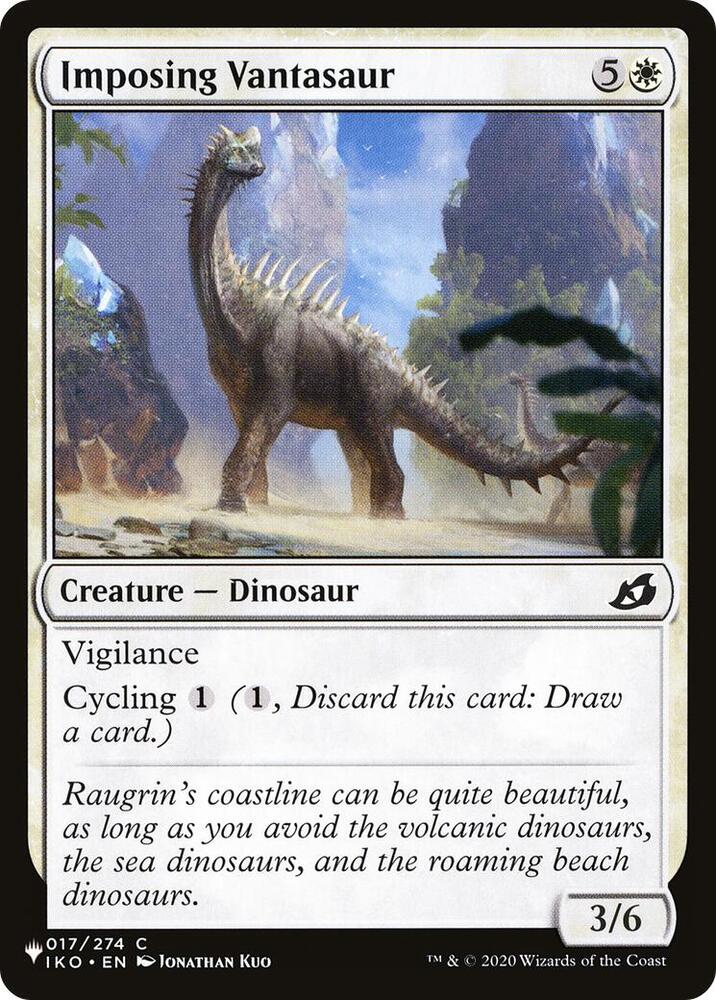 Imposing Vantasaur [The List Reprints] 017/274