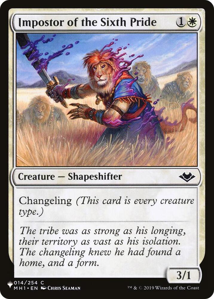Impostor of the Sixth Pride [The List Reprints] 14