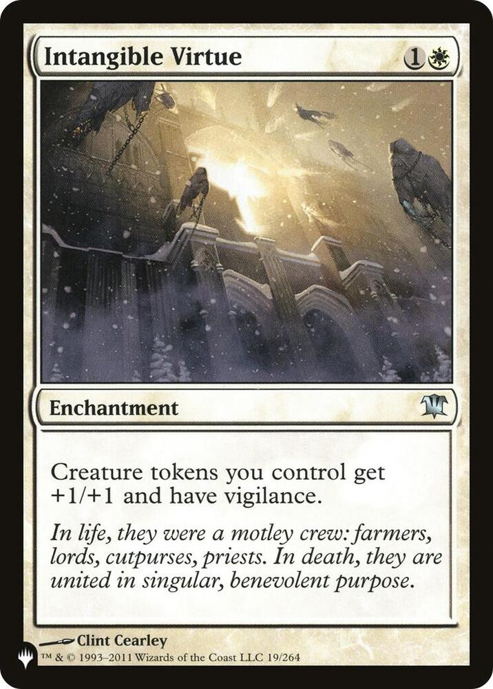 Intangible Virtue [The List Reprints] 19/264
