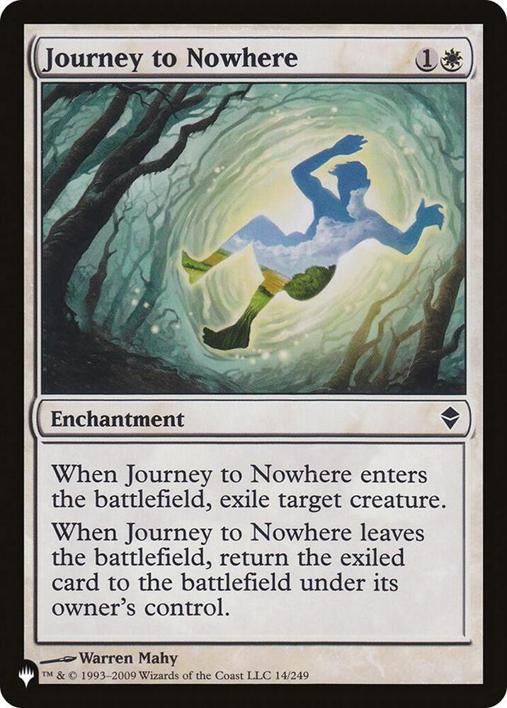 Journey to Nowhere [The List Reprints] 14/249