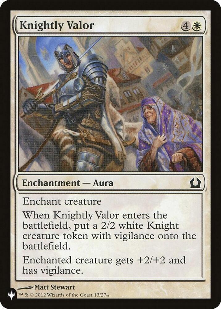 Knightly Valor [The List Reprints] 13/274