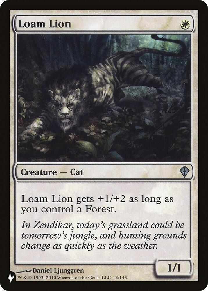 Loam Lion [The List Reprints] 13/145