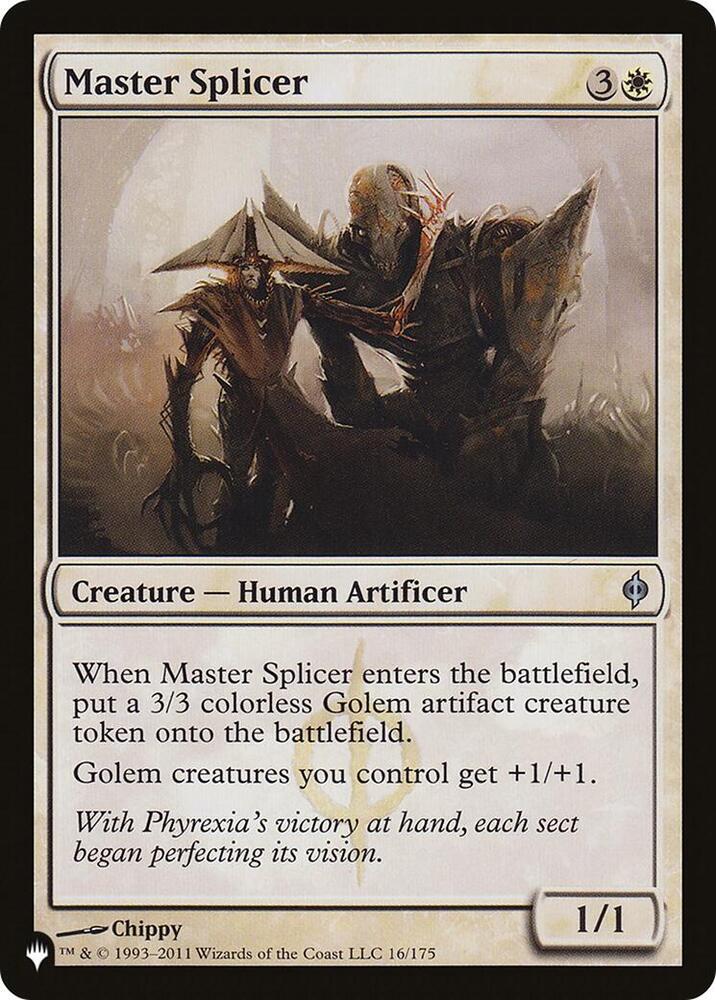 Master Splicer [The List Reprints] 16/175