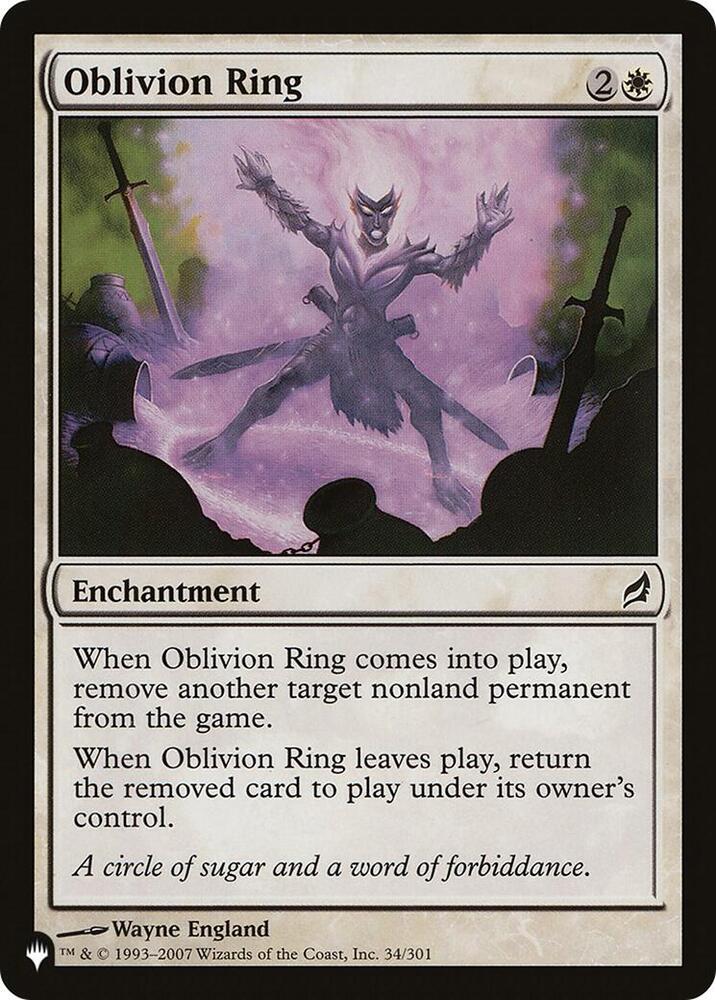 Oblivion Ring [The List Reprints] 34/301