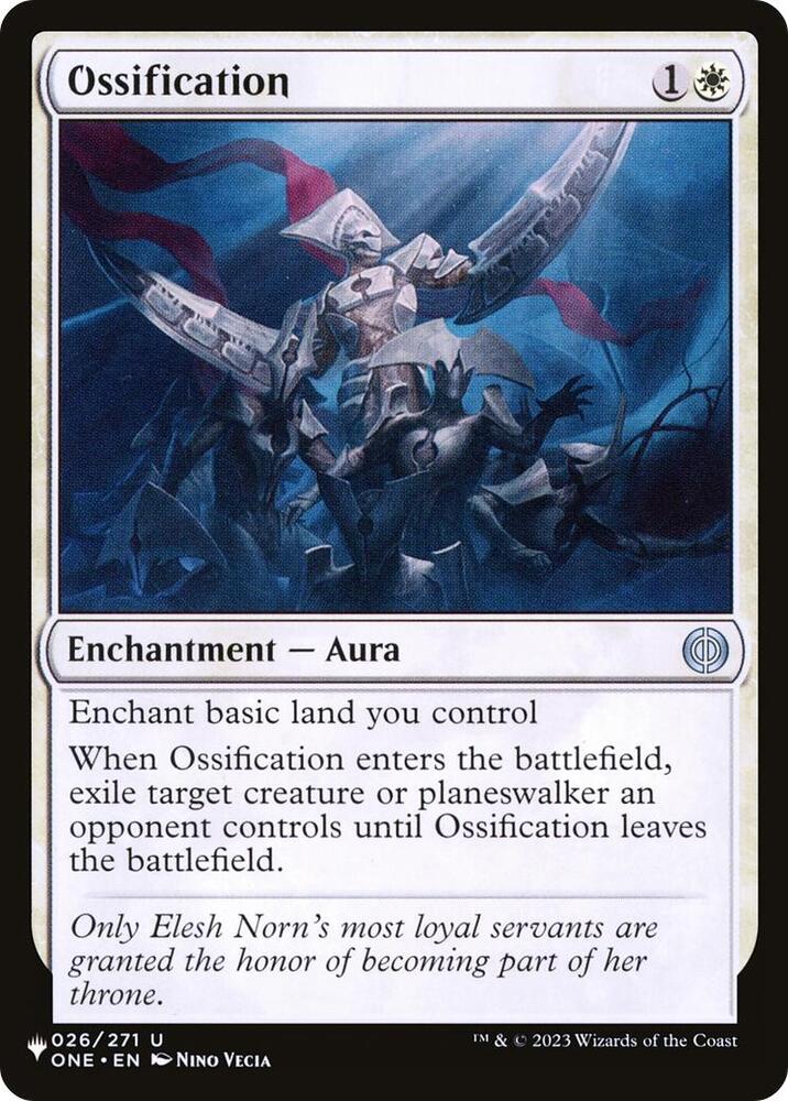 Ossification [The List Reprints] 026/271