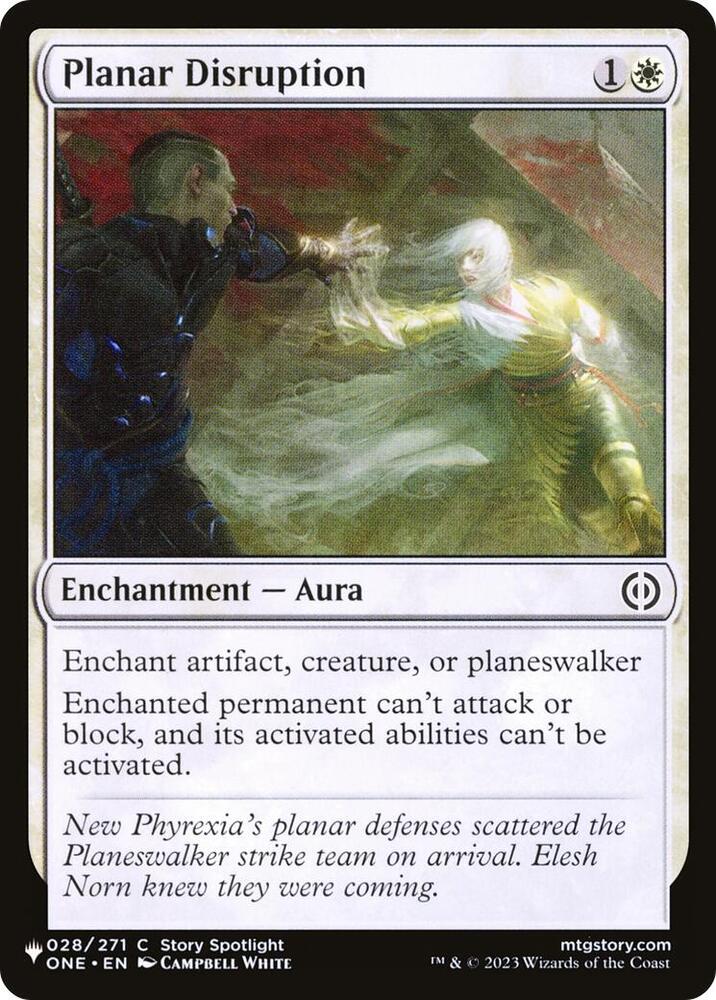 Planar Disruption [The List Reprints] 028/271