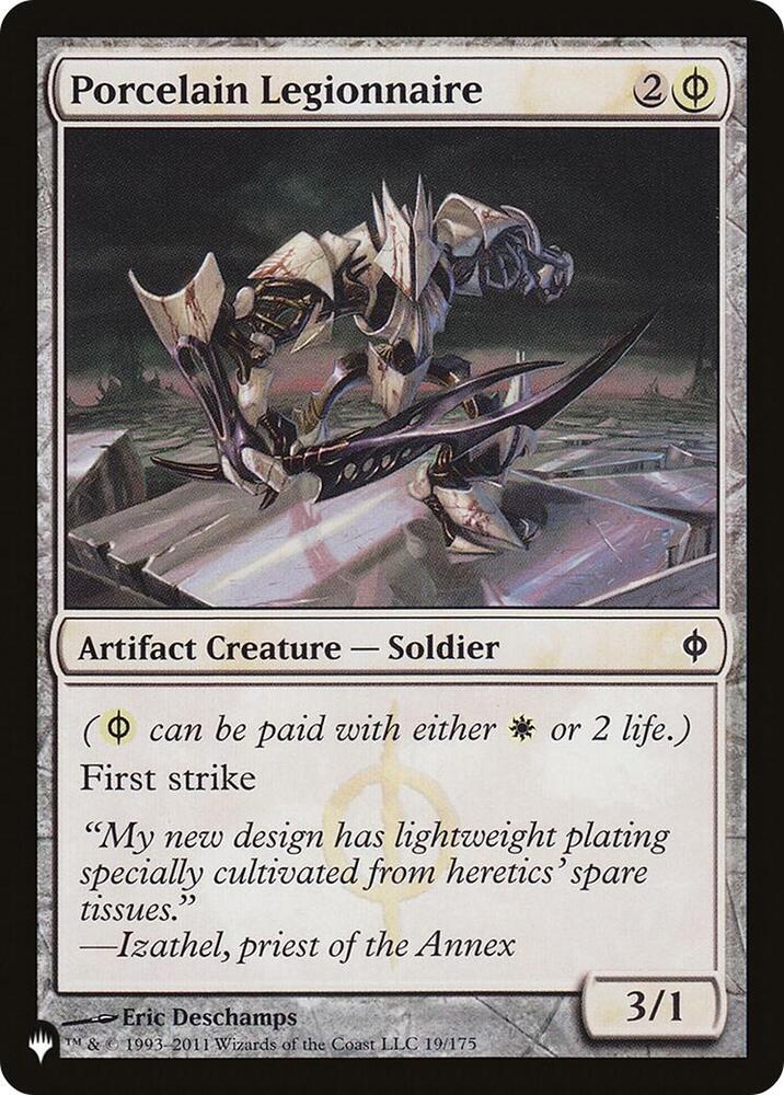 Porcelain Legionnaire [The List Reprints] 19/175