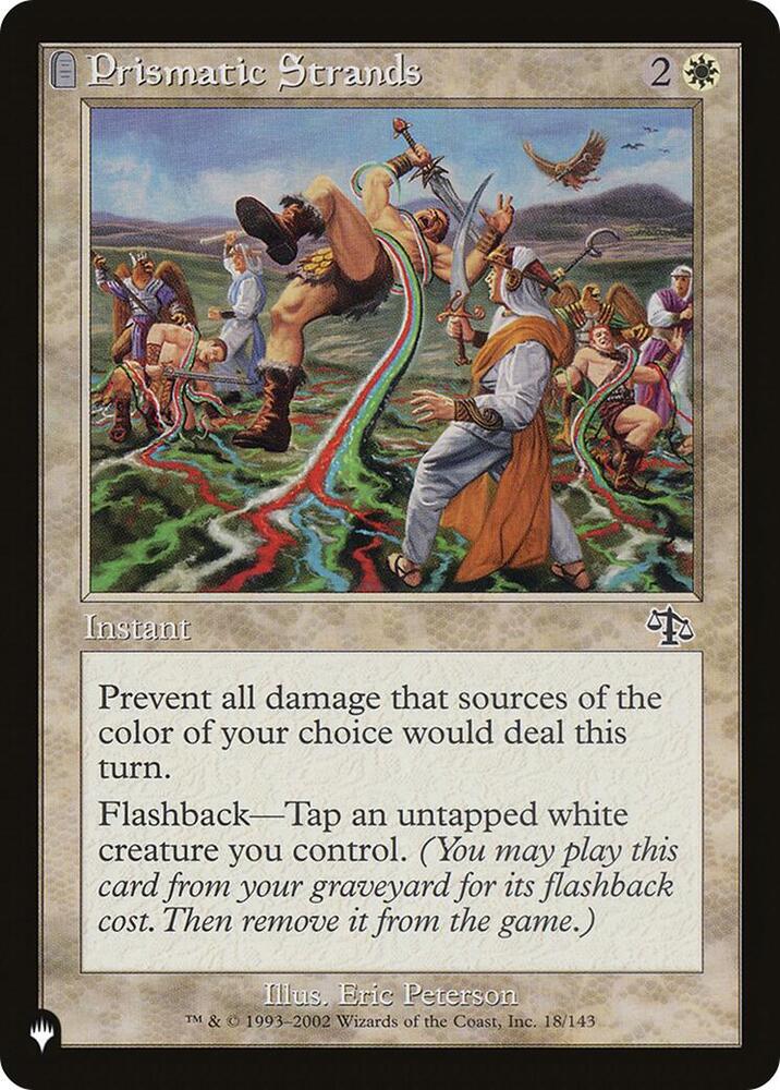 Prismatic Strands [The List Reprints] 18/143