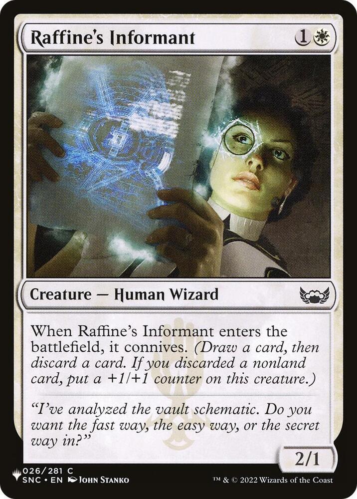 Raffine's Informant [The List Reprints] 026/281