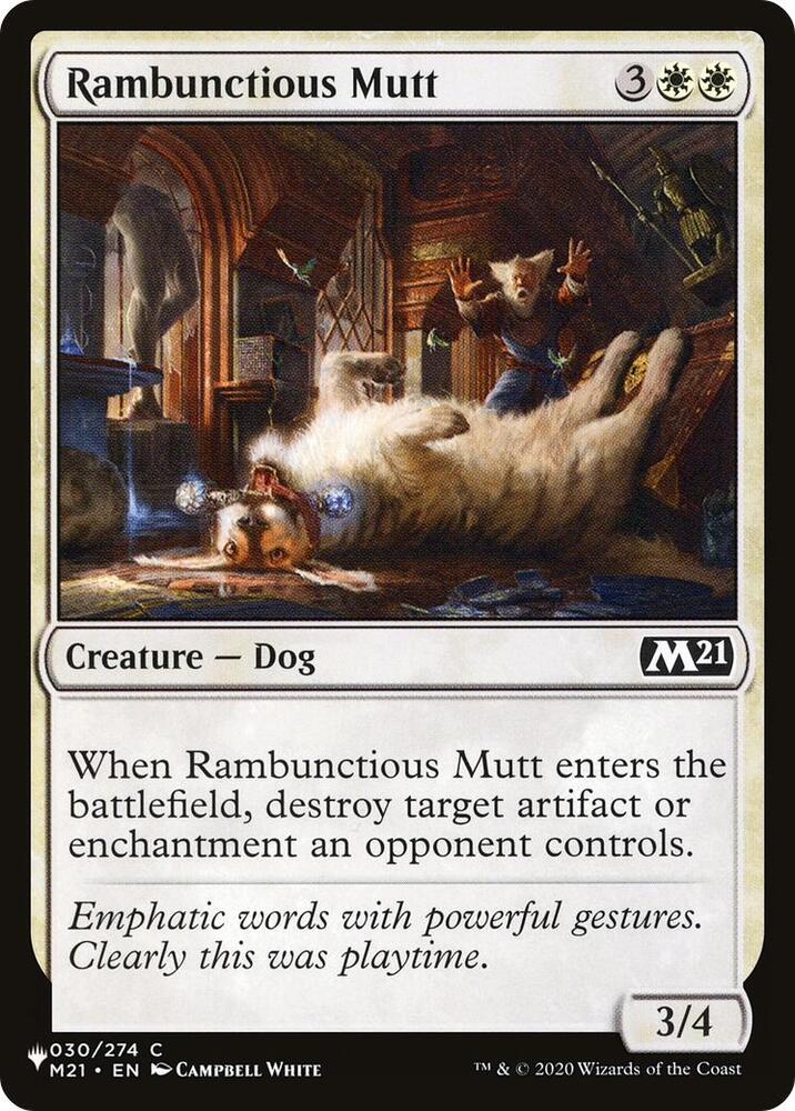 Rambunctious Mutt [The List Reprints] 030/274