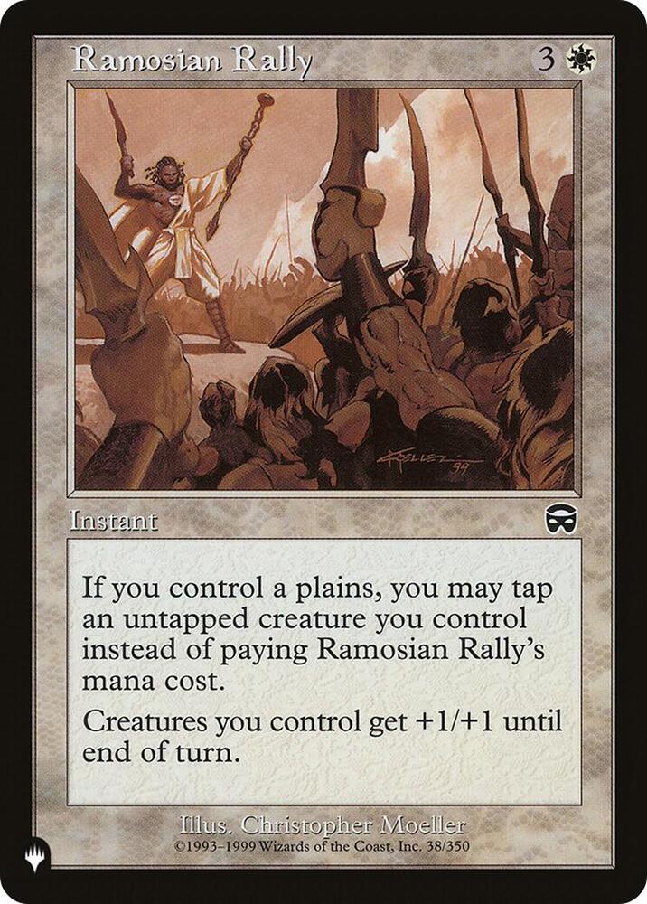 Ramosian Rally [The List Reprints] 38/350