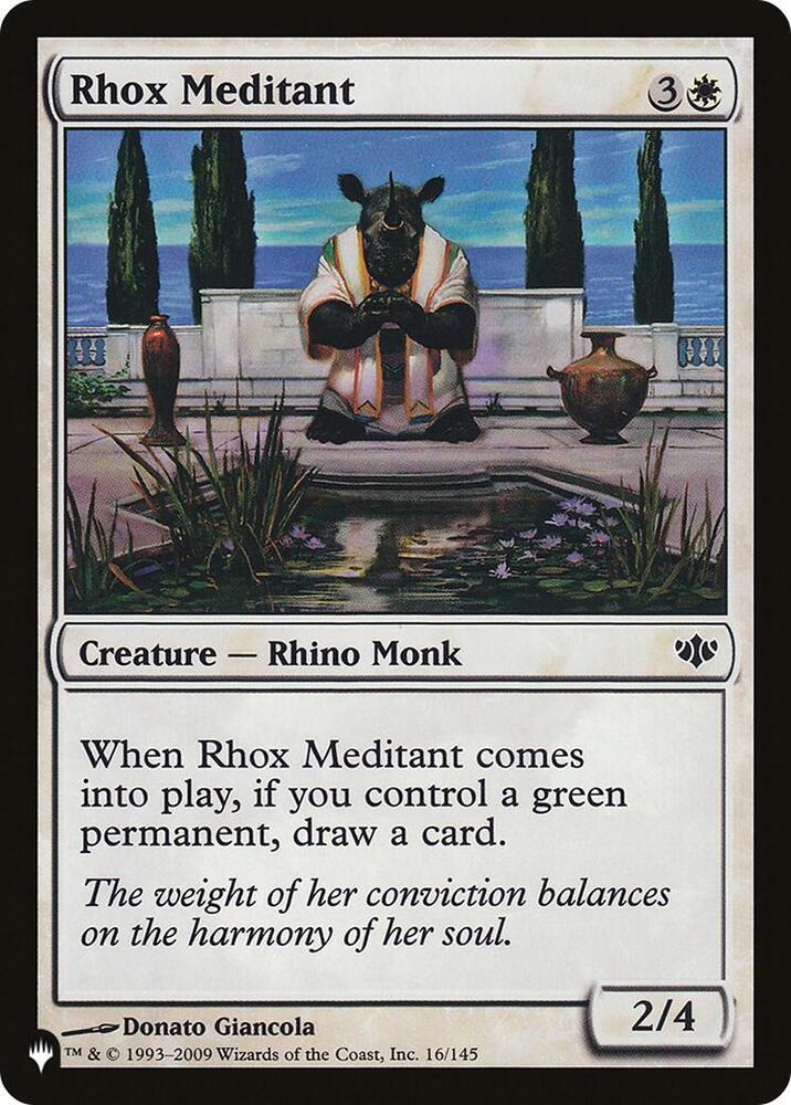 Rhox Meditant [The List Reprints] 16/145