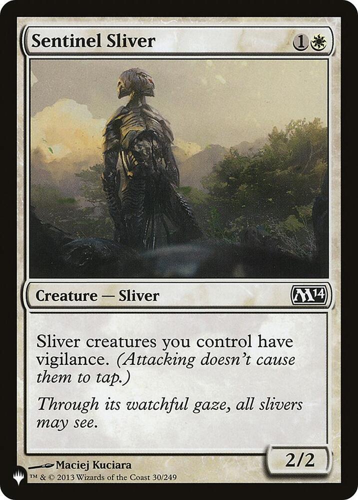 Sentinel Sliver [The List Reprints] 30/249