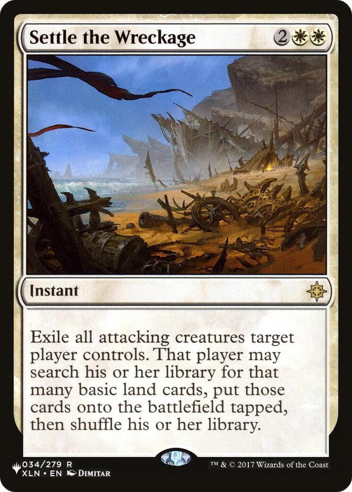 Settle the Wreckage [The List Reprints] 034/279