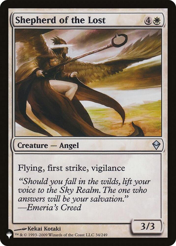Shepherd of the Lost [The List Reprints] 34/249
