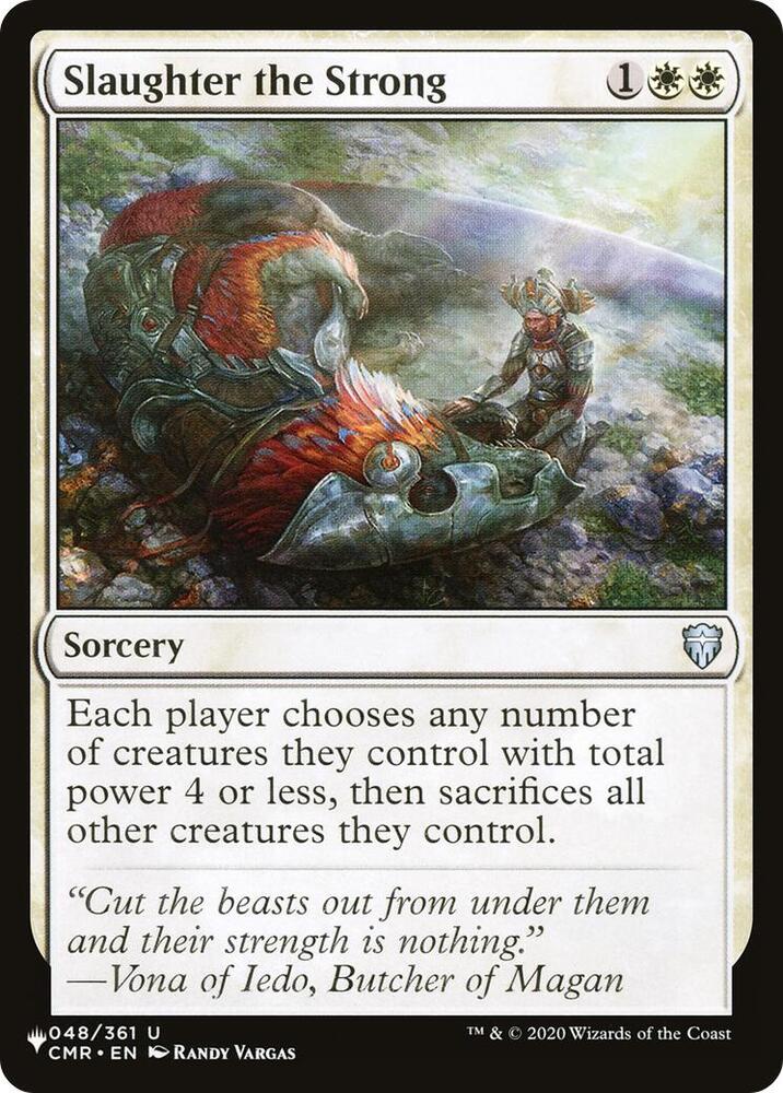 Slaughter the Strong [The List Reprints] 048/361