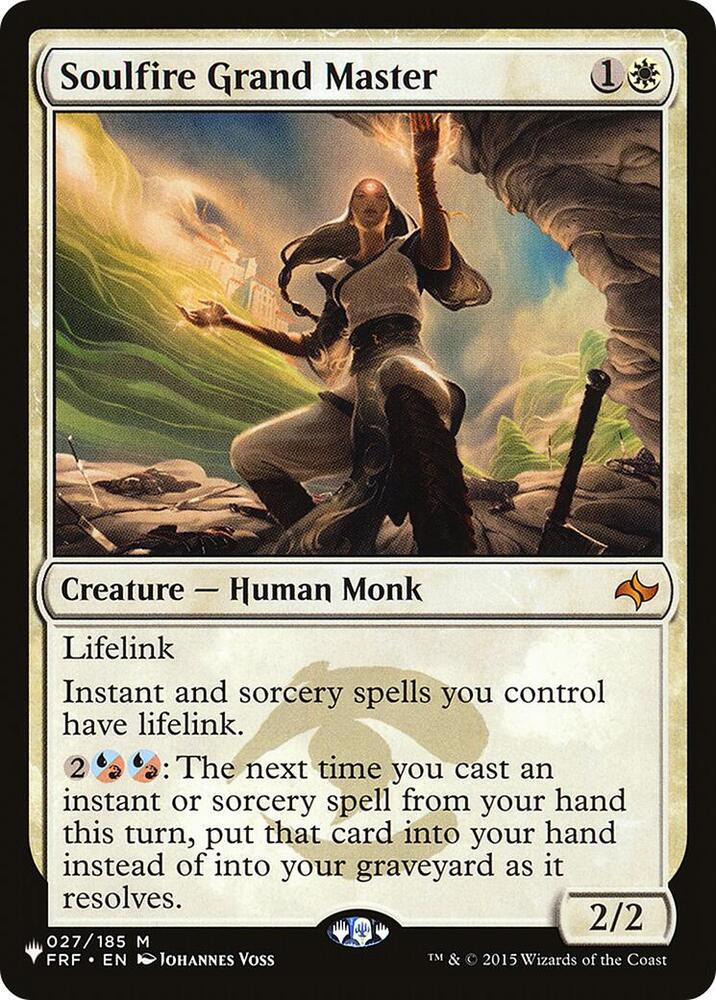 Soulfire Grand Master [The List Reprints] 027/185