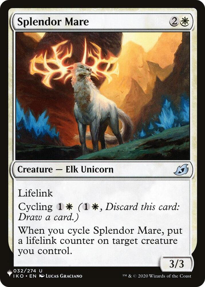 Splendor Mare [The List Reprints] 032/274