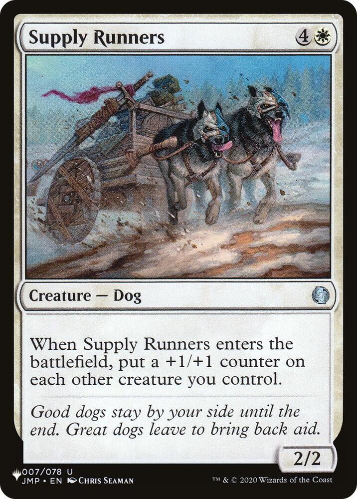 Supply Runners [The List Reprints] 007/078