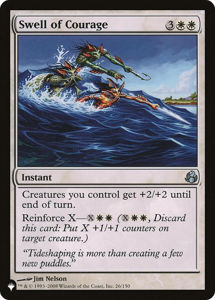 Swell of Courage [The List Reprints] 26/150