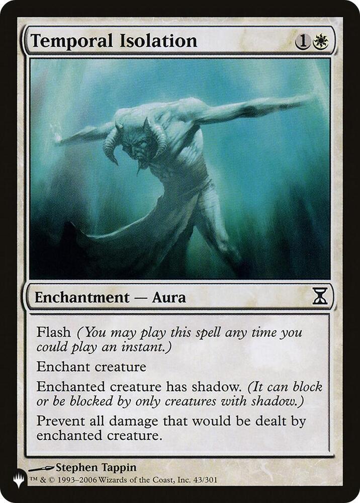 Temporal Isolation [The List Reprints] 43/301
