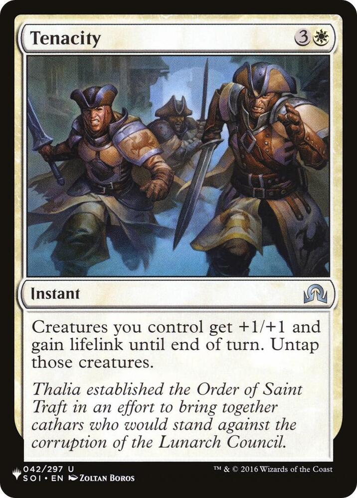 Tenacity [The List Reprints] 042/297
