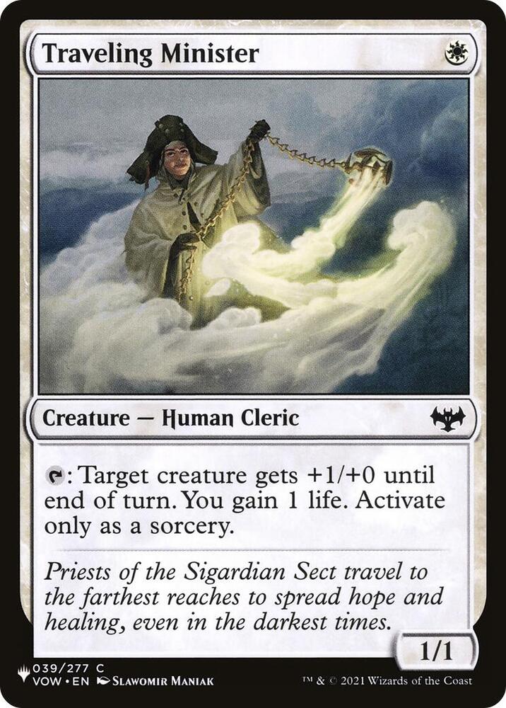 Traveling Minister [The List Reprints] 039/277