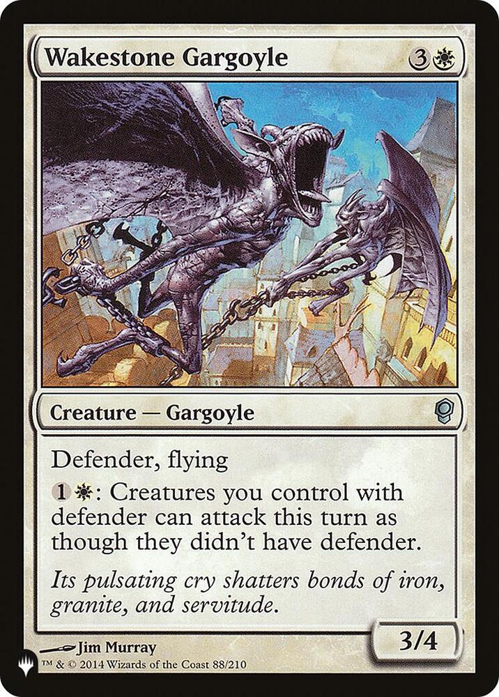 Wakestone Gargoyle [The List Reprints] 88/210