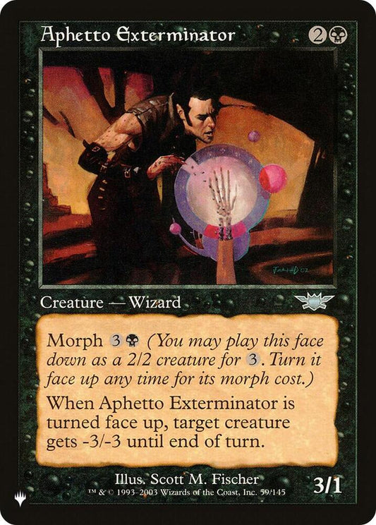 Aphetto Exterminator [The List Reprints] 59/145