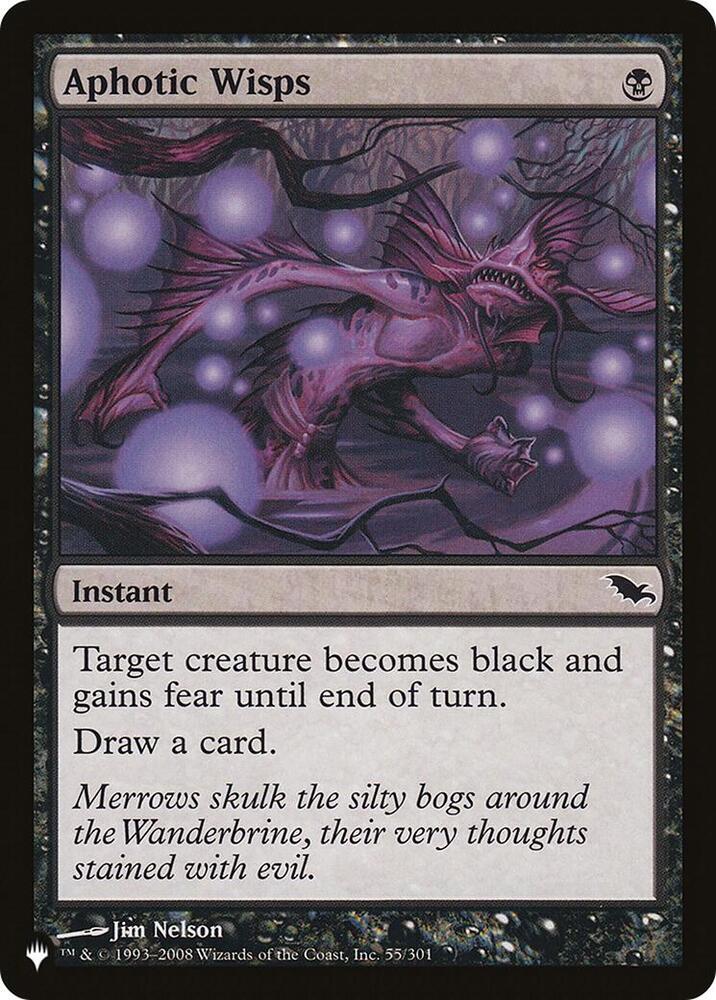 Aphotic Wisps [The List Reprints] 55/301
