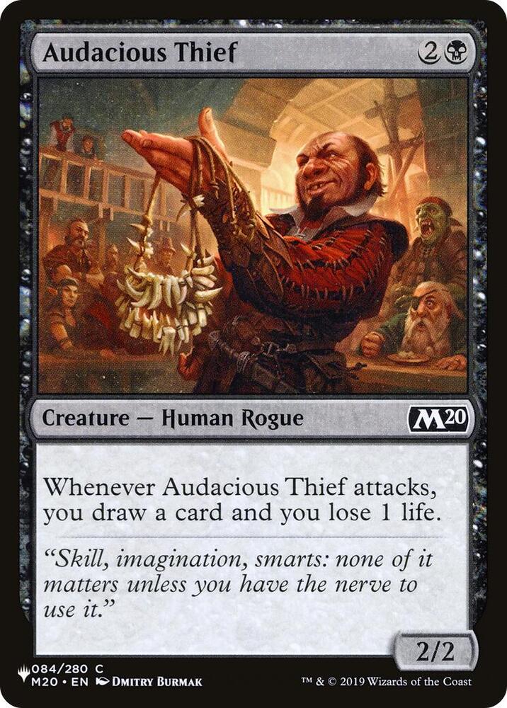 Audacious Thief [The List Reprints] 084/280