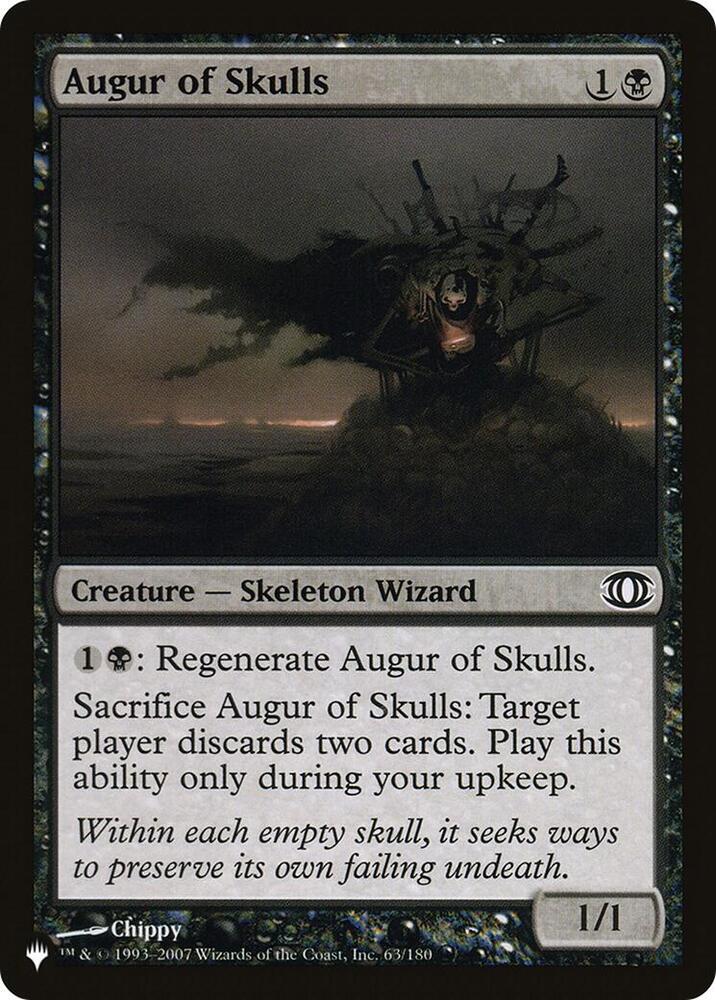 Augur of Skulls [The List Reprints] 63/180