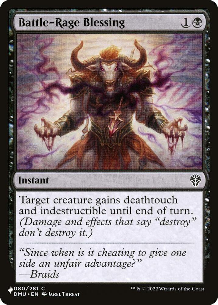 Battle-Rage Blessing [The List Reprints] 080/281