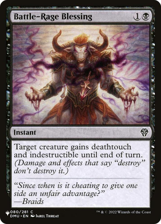 Battle-Rage Blessing [The List Reprints] 080/281