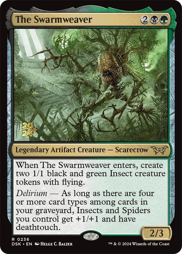 The Swarmweaver (0236) [Prerelease Cards] 236