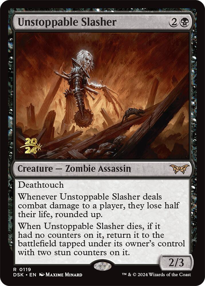Unstoppable Slasher (0119) [Prerelease Cards] 119