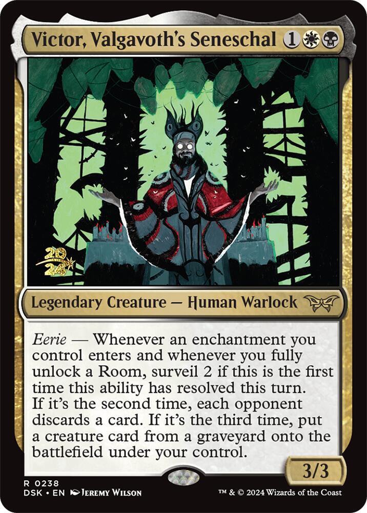 Victor, Valgavoth's Seneschal [Prerelease Cards] 238