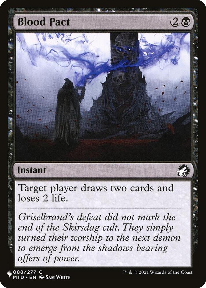 Blood Pact [The List Reprints] 088/277