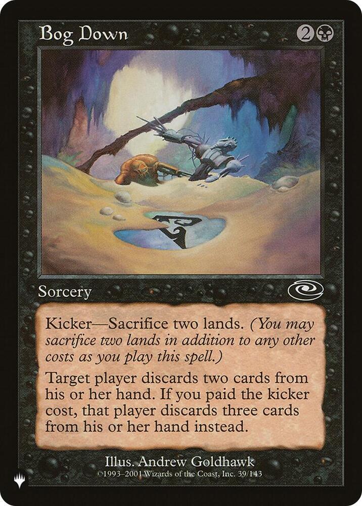 Bog Down [The List Reprints] 39/143