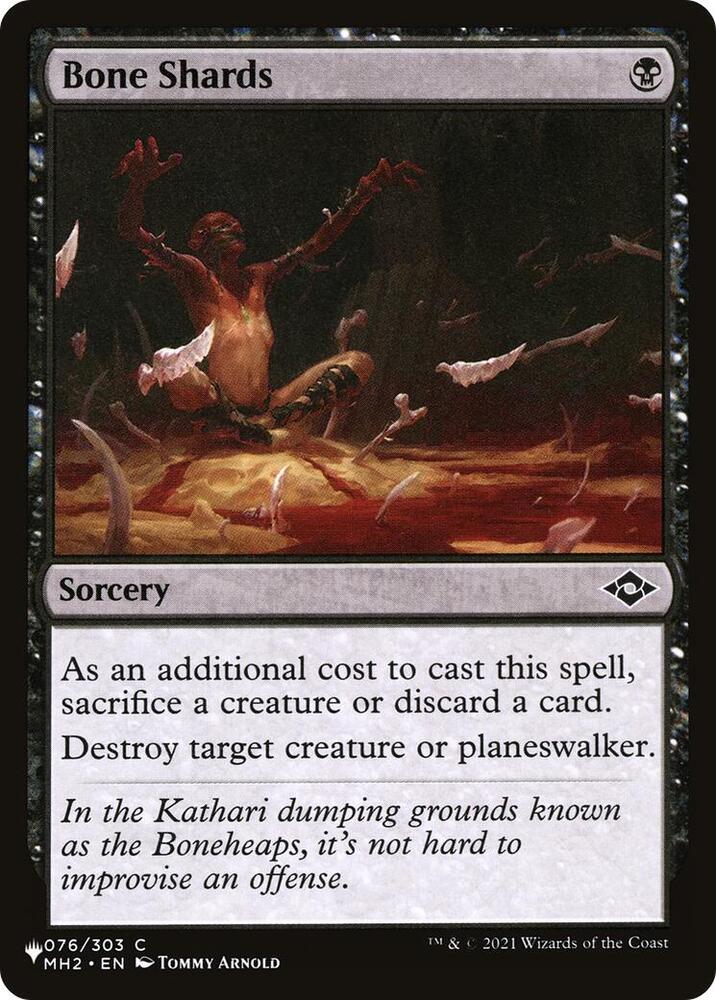 Bone Shards [The List Reprints] 076/303