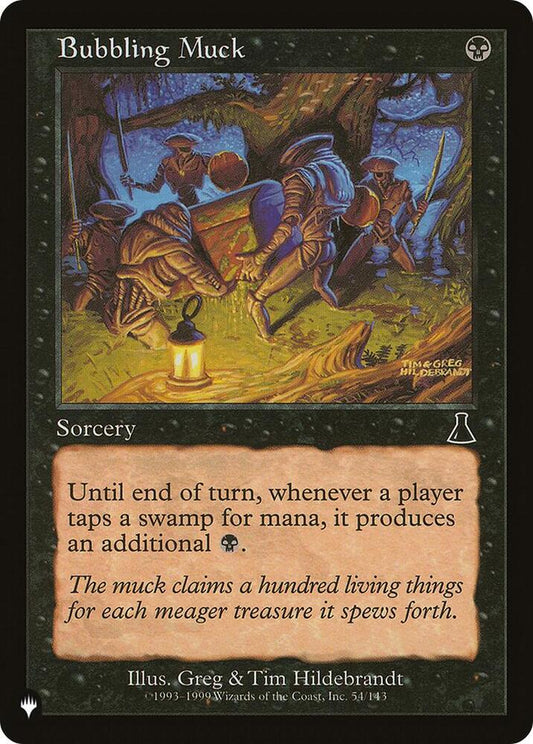 Bubbling Muck [The List Reprints] 54/143