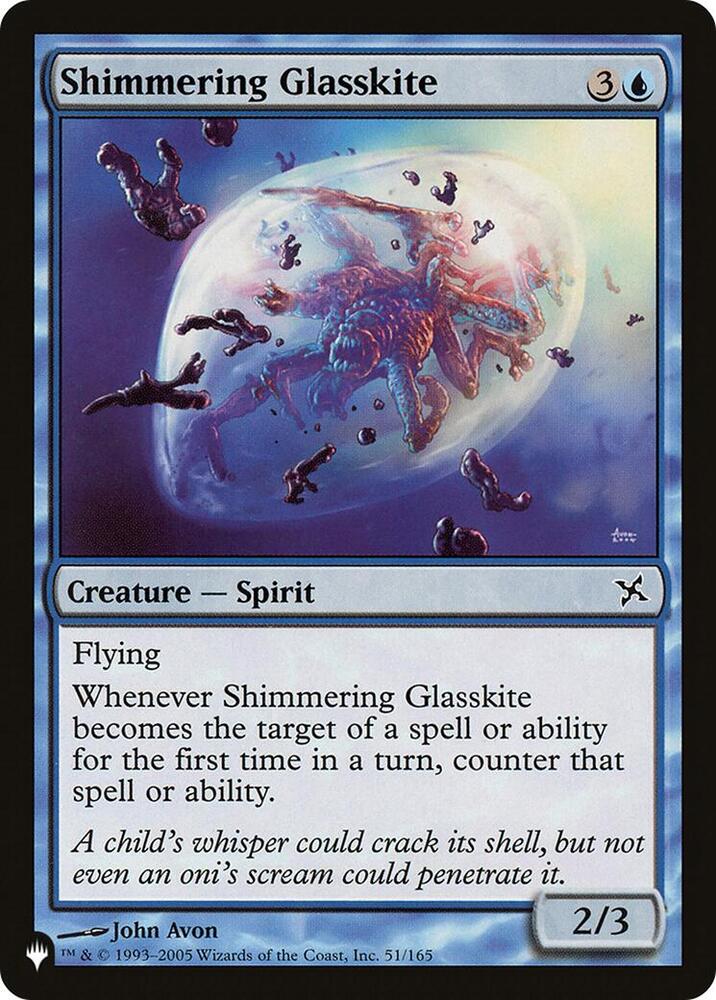 Shimmering Glasskite [The List Reprints] 51/165