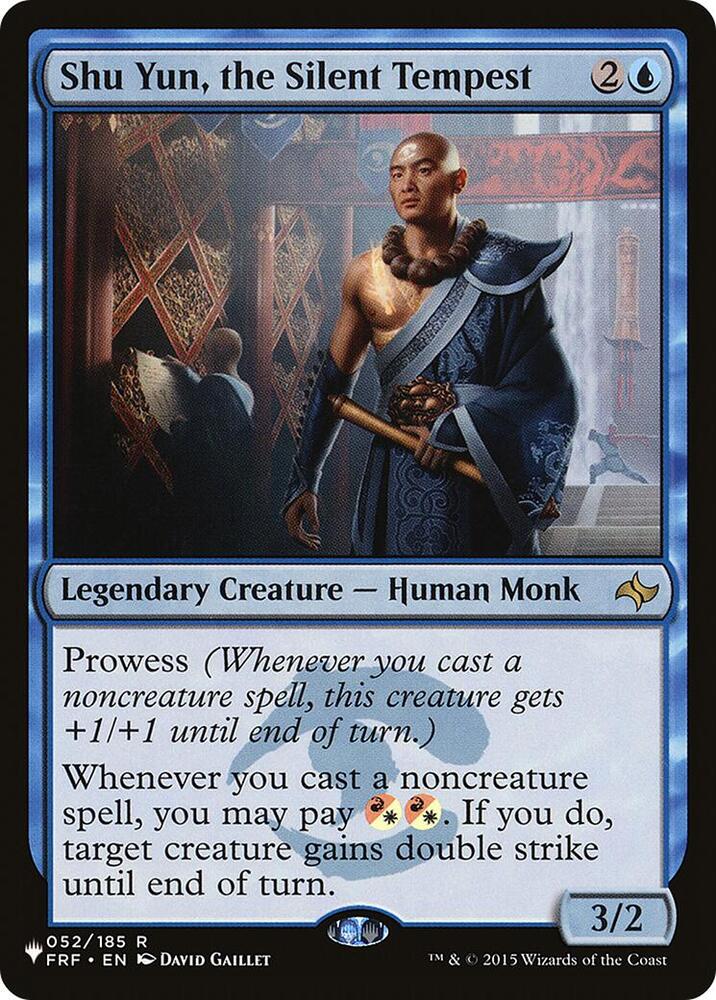Shu Yun, the Silent Tempest [The List Reprints] 052/185