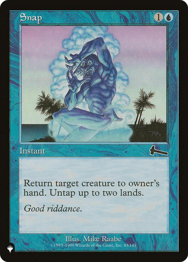 Snap (ULG) [The List Reprints] 43/143