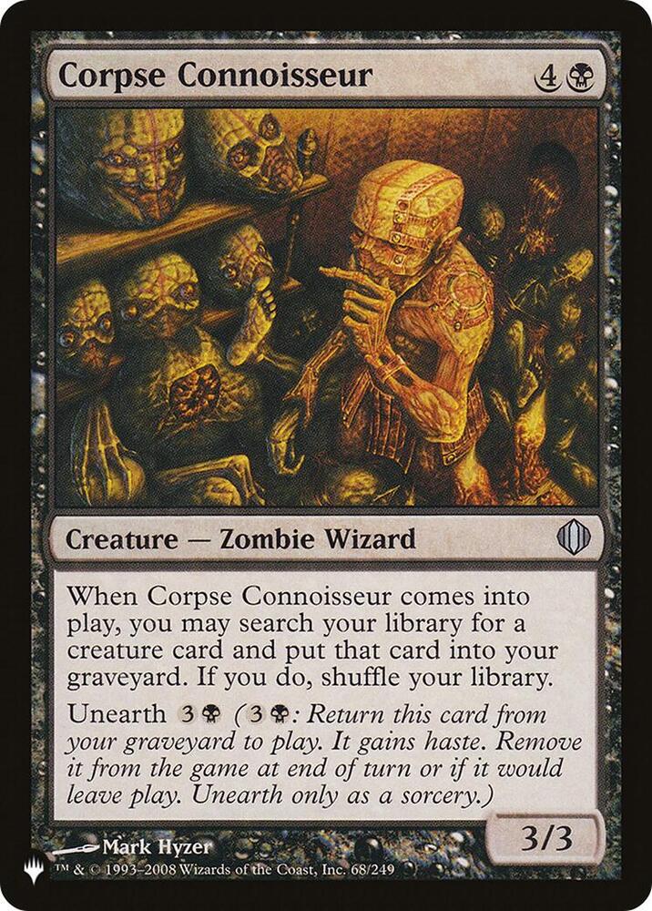 Corpse Connoisseur [The List Reprints] 68/249