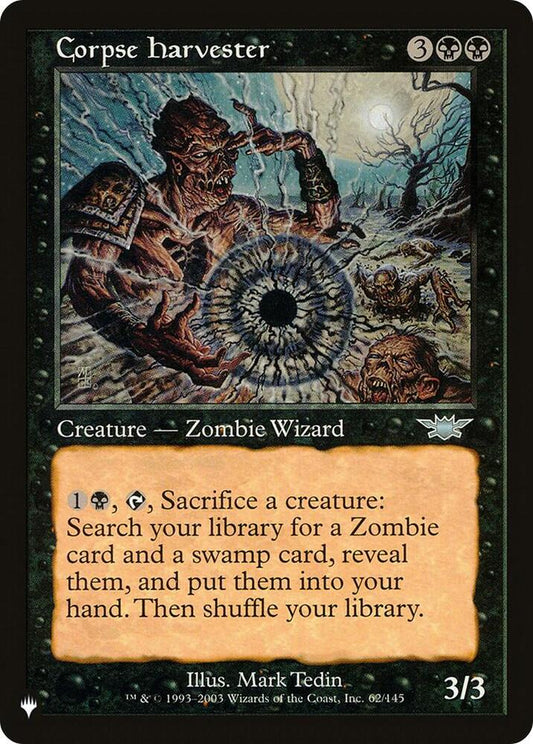 Corpse Harvester [The List Reprints] 62/145