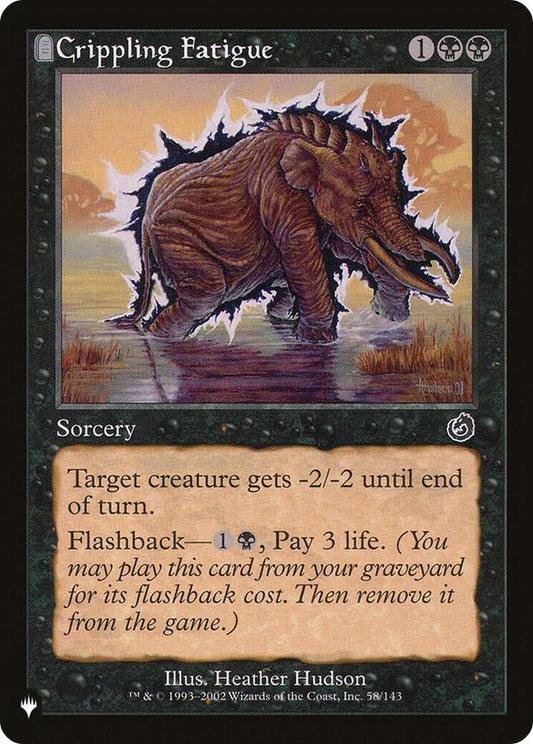 Crippling Fatigue [The List Reprints] 58/143