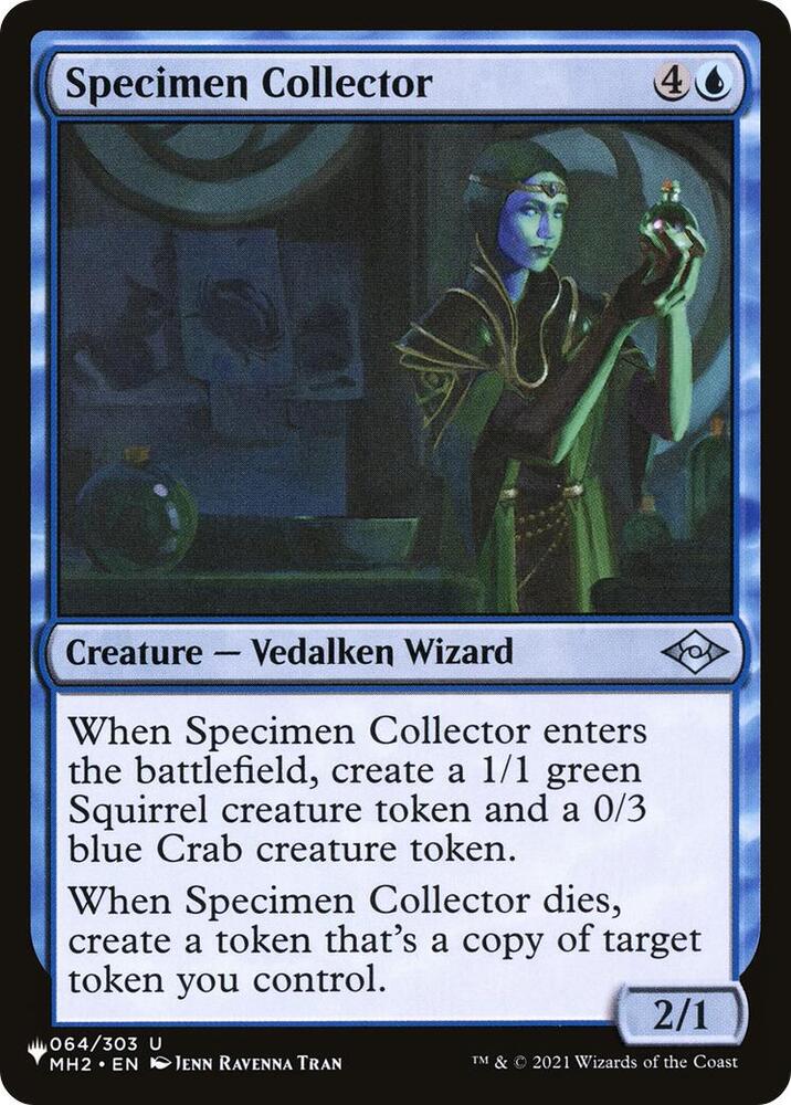 Specimen Collector [The List Reprints] 064/303
